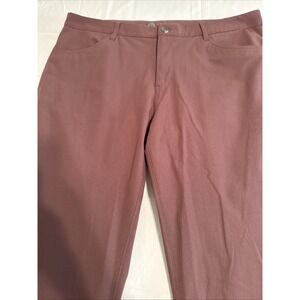 PANTS Vuori Meta Men's 36x32 Stretch Chino Performance Chestnut Brown V430